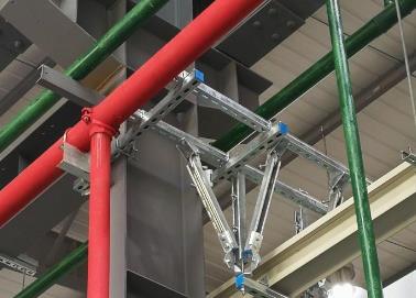大新该抗震支架的整体式支吊架结构协调性好